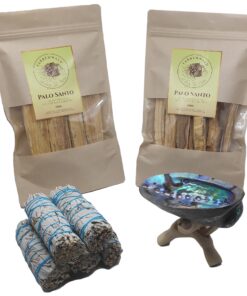 Cleansing Räucherset Geschenk mit Abalone Muschel