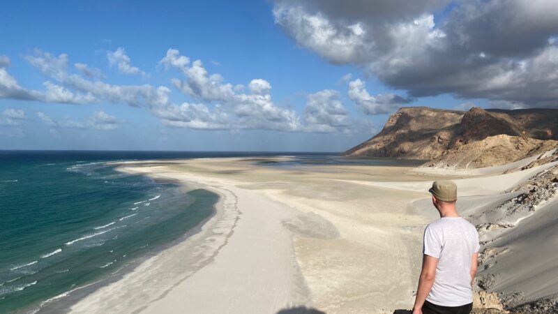 Qalansia Beach im Westen von Sokotra