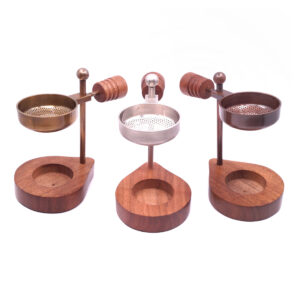 Weihrauchbrenner mit Holzfuß in verschiedenen Ausführungen