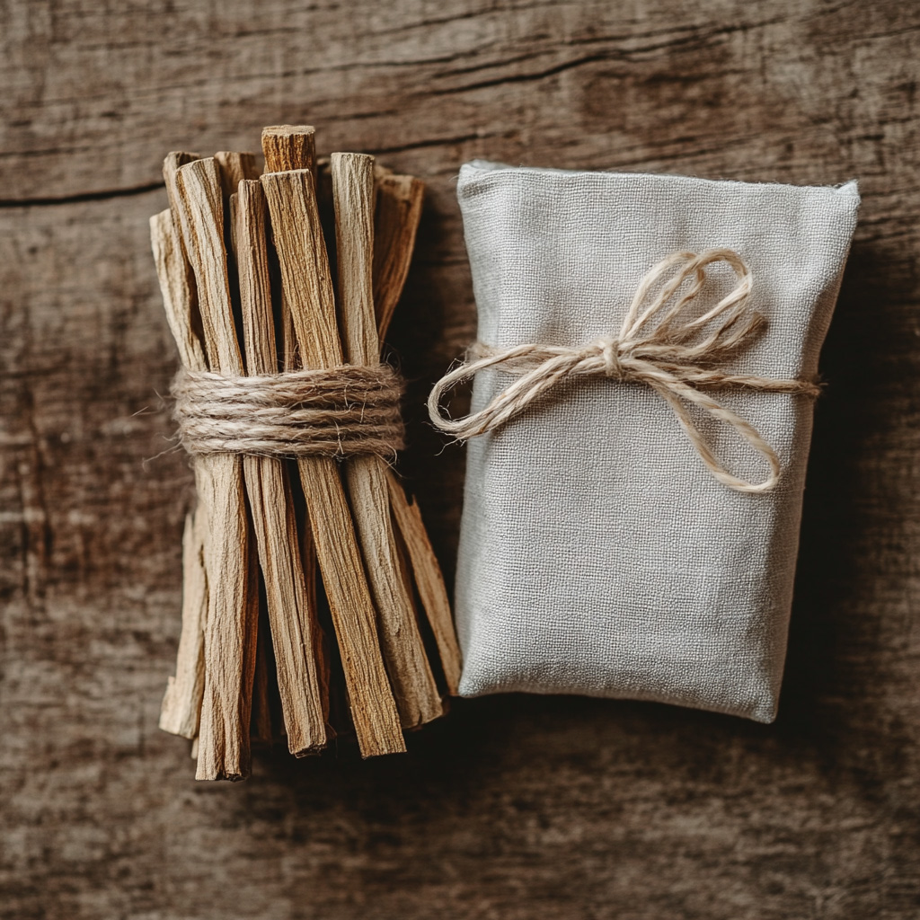 Palo-Santo-und-Jutesack