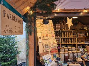 Farbelwald Weihnachtsmarkt Stand Karlsruhe Räucherwerk
